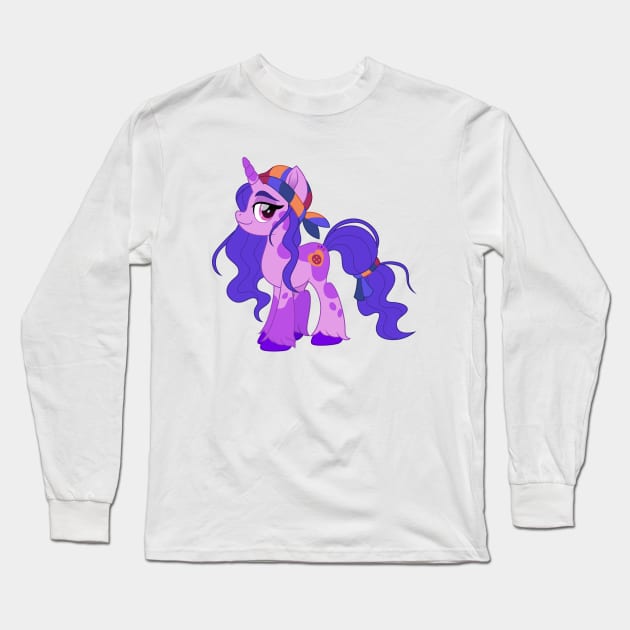 Hippie Izzy Moonbow Long Sleeve T-Shirt by CloudyGlow